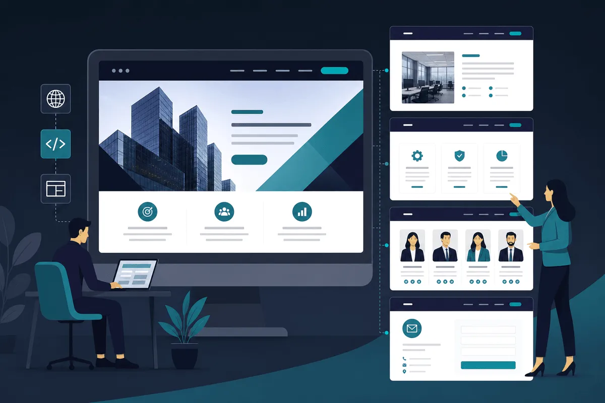 Корпоративні сайти — WebQos